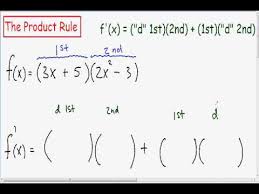 In the previous section we noted that we had to be careful when differentiating products or quotients. Product Rule Youtube