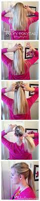 Poofy Ponytail Tip Hair Styles Second Day Hairstyles Hair Hacks
