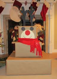 Reindeer Present Tower Christmas Gift Box Creative Christmas Unique Gift Wrapping Christmas