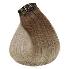 As hair extensions with other length sizes, 22 inch hair extensions also fit various types. Full Shine Clip In Balayage Extensions Remy Human Hair Color 10 Fading Ninthavenue United Arab Emirates