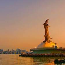 Golden Hour At Macao S Kun Iam Statue Photo By Gabzhype Travel Experience Statue Photo