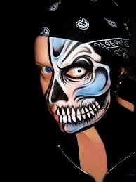 Thepinupgirl S Deviantart Gallery Face Painting Halloween Skull Face Paint Face Painting
