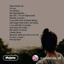 Feb 16, 2021 · hopefully, these 110 broken heart quotes about heartbreak will help you find some solace and peace during a difficult time. Deep Inside Me I M Cut I M Broken My Heary Blee English Quote