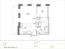 1bd 1ba Apartment Love The Designs Kitchen Bathroom Etc One Bedroom House Plans Apartment Floor Plans Simple House Plans