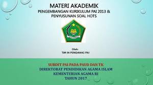 Buku belajar pengurangan untuk anak paud tk sd. Subdit Pai Pada Paud Dan Tk Direktorat Pendidikan Agama Islam Ppt Download