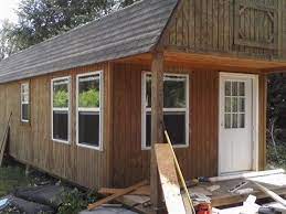 12x32 Storage Building Converted To 1 Bedroom Home Shed To Tiny House Tiny House Design Cabins And Cottages