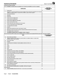 6) and determined that the client is insolvent by $258,000.because the client is insolvent by more than the debt cancelled, does the. 33 Worksheet For Foreclosures And Repossessions Worksheet Project List