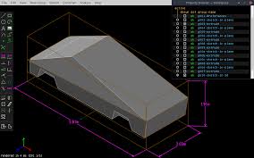 This is the tesla pickup truck making a. Is There Drawing Blueprint Or 3view With Cybertruck Dimensions And Angles Teslalounge