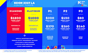 kcon la concert tickets kcon usa official site