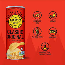 So easy to whip up and even easier to serve—piles of chips, veggies, naan bread, anything else you like. The Good Crisp Company Original Gluten Free Potato Chips 5 6oz Pack Of 8 Non Gmo Allergen Friendly Stacked Potato Chips Gluten Free Snacks Pricepulse