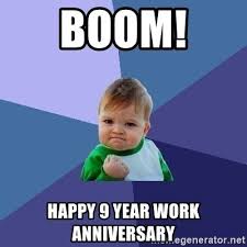 Heartfelt boss work anniversary wishes funny messages for both. Happy Work Anniversary Memes
