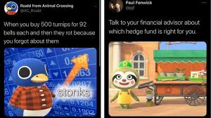 See more ideas about memes, funny memes, funny pictures. 20 Animal Crossing Stalk Market Memes For Gme Obsessed Teens Know Your Meme