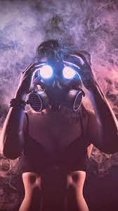 Hd Wallpapers For Android Of Nature Live Wallpaper Iphone Smoke Mask Aesthetic Girl