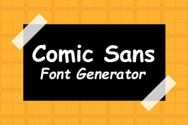 Maybe you would like to learn more about one of these? Comic Sans Font Generator Fonts Pool