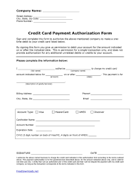 Third party credit card authorization form with the automated nature of our business, credit cards are becoming the most convenient way to close a sale. 43 Credit Card Authorization Forms Templates Ready To Use