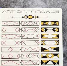 Art Deco Bullet Journal Google Search Bullet Journal Art Bullet Journal Bullet Art