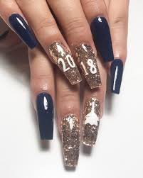 Cute nail art ideas for spring. 45 Awesome Graduation Party Nail Designs For Your Big Day Collagecab