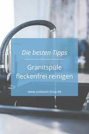 Granitspule Fleckenfrei Reinigen Granit Reinigen Reinigen Granit