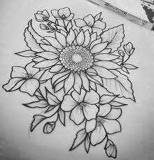 Sunflower Flower Tattoo Shoulder Tattoos Sunflower Tattoo Shoulder