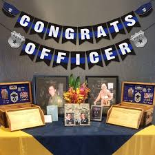 Though your retiree will leave the team soon, you can still engage in virtual team building games during your call. Buy Congrats Officer Banner Police Academy Graduation Party Decoration Supplies Cops Retirement Photo Prop 2020 Gift Ideas Blue Line Garland Online In Indonesia B0854c6vz4