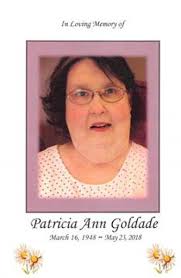 Patricia Ann Goldade Obituary May 23, 2018