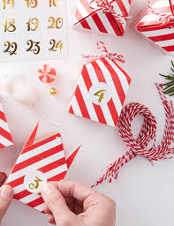 Diy Advent Calendar For Christmas Party Delights Blog Advent Calendar Gifts Diy Advent Calendar Personalised Christmas Boxes