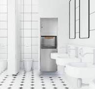 Recessed Stainless Steel Paper Towel Dispenser and Waste ...