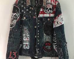 Vampire Vs Werewolf Jacket By Chad Cherry Etsy Casual Fashion Mens Fashion Edgy Fashion
