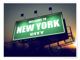 It's been waiting for you. Welcome To New York Billboard Posters And Prints Posterlounge Com