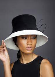French Bucket Hat Beautiful Hats In The Black Church Declining Ladies Hats Casual Hat Fashion Hats For Women