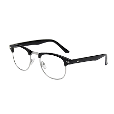 Half Black And Clear Glasses New Vintage Classic Half Frame Semi Rimless Wayfarer Clear Lens Glasses Black Cj12cxlsp9x New Vintage Eyewear Sunglasses Glasses