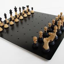 The same rule applies to a chessboard of any different colors. Unique Chessboard Setup Wood Metal Combination