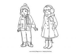 Winter Clothes Colouring Page Cartoon Coloring Pages Coloring Pages Winter Cool Coloring Pages