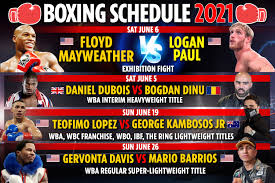 Maybe you would like to learn more about one of these? Upcoming Boxing Fights 2021 Fixture Schedule Uk News Agency