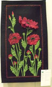 Calling All Quilts 28 29 May 2016 Hamilton New Zealand Anzac Poppies Applique Patterns Anzac Poppy Quilts