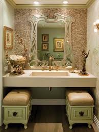 For example, a traditional pedestal sink with a gorgeous marble topper is one easy way to tap into the deco look. Bathrooms Art Nouveau Bathroom Art Nouveau Interior Art Deco Bathroom