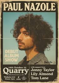 Tickets: Paul Nazole Debut album launch show and party