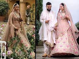 Somya seth & arun kapoor; Bollywood Actress Wedding Dresses From Kajol To Madhuri