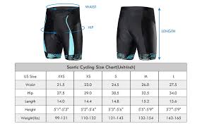 amazon com santic womens cycling shorts padded bike pants