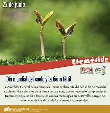 Día de la gastronomía sostenible. Mincultura Venezuela On Twitter Efemerides 22 De Junio Se Celebra El Dia Mundial Del Suelo Y De La Tierra Fertil Accionesdelnuevocomienzo
