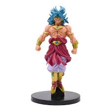 Dragon Ball Z Super Saiyan Broly Blue Hair Action Figure Dragon Ball Z Dragon Ball Dragon Ball Goku