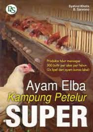 Buku Ayam Elba Kampung Petelur Super Penebar Swadaya