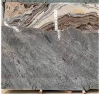 Chinese Atlantic Grey Quartzite/Lava Stone Slabs for Countertops and Tiles