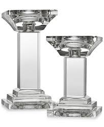 Godinger Lighting By Design Metropolitan 2 Pc Candlestick Set Reviews Candle Holders Home Decor Macy S Crystal Candle Holder Crystal Candlesticks Crystal Candles