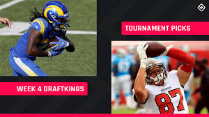 Fantasy football info, tools and cheatsheets. Draftkings Picks Week 4 Nfl Dfs Lineup Advice For Daily Fantasy Football Tournaments Sporting News