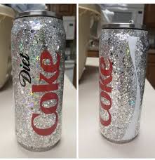 Diet Coke Tumbler Glitter Koozie Coors Light Beer Can Diet Coke