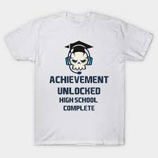 14.54% have received this achievement 2019 High School Graduation Gamer Gift Shirt Graduation 2019 Camiseta Teepublic Mx