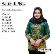 Atasan Batik Ippnu Resmi Ijo Membeli Jualan Online Blus Dengan Harga Murah Lazada Indonesia