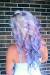 Short Blonde Hair With Pink And Purple Highlights