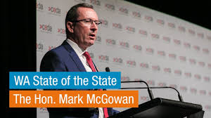 Dad to samuel, alexander and amelia. The Hon Mark Mcgowan Wa State Of The State 2019 Youtube